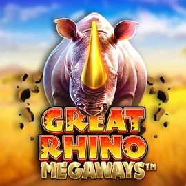 Great Rhino Megaways logo by Pragmatic Play IgoBet Casino