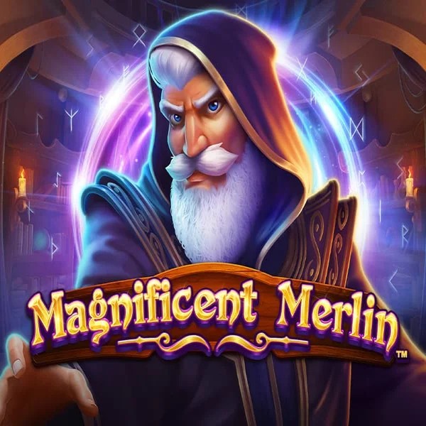 Magnificent Merlin by Greentube, showcased at igobetcasino.eu – game logo